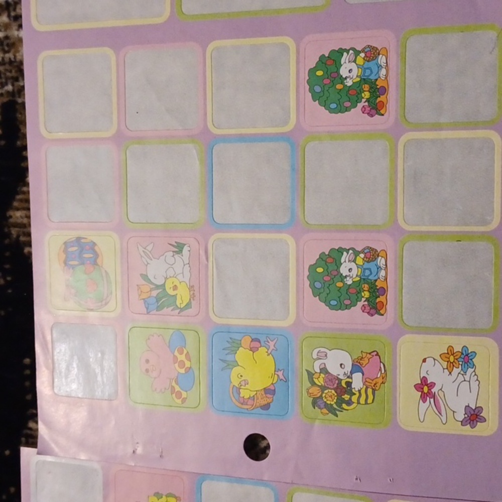 Free Add-on Colorful Easter Sticker Sheets - Picture 2 of 7